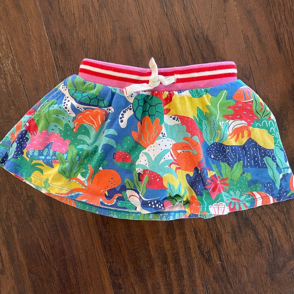 Mini Boden Jersey Skort